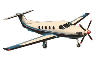 Representative single-engine executive turboprop illustration